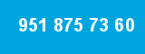 951 875 73 60